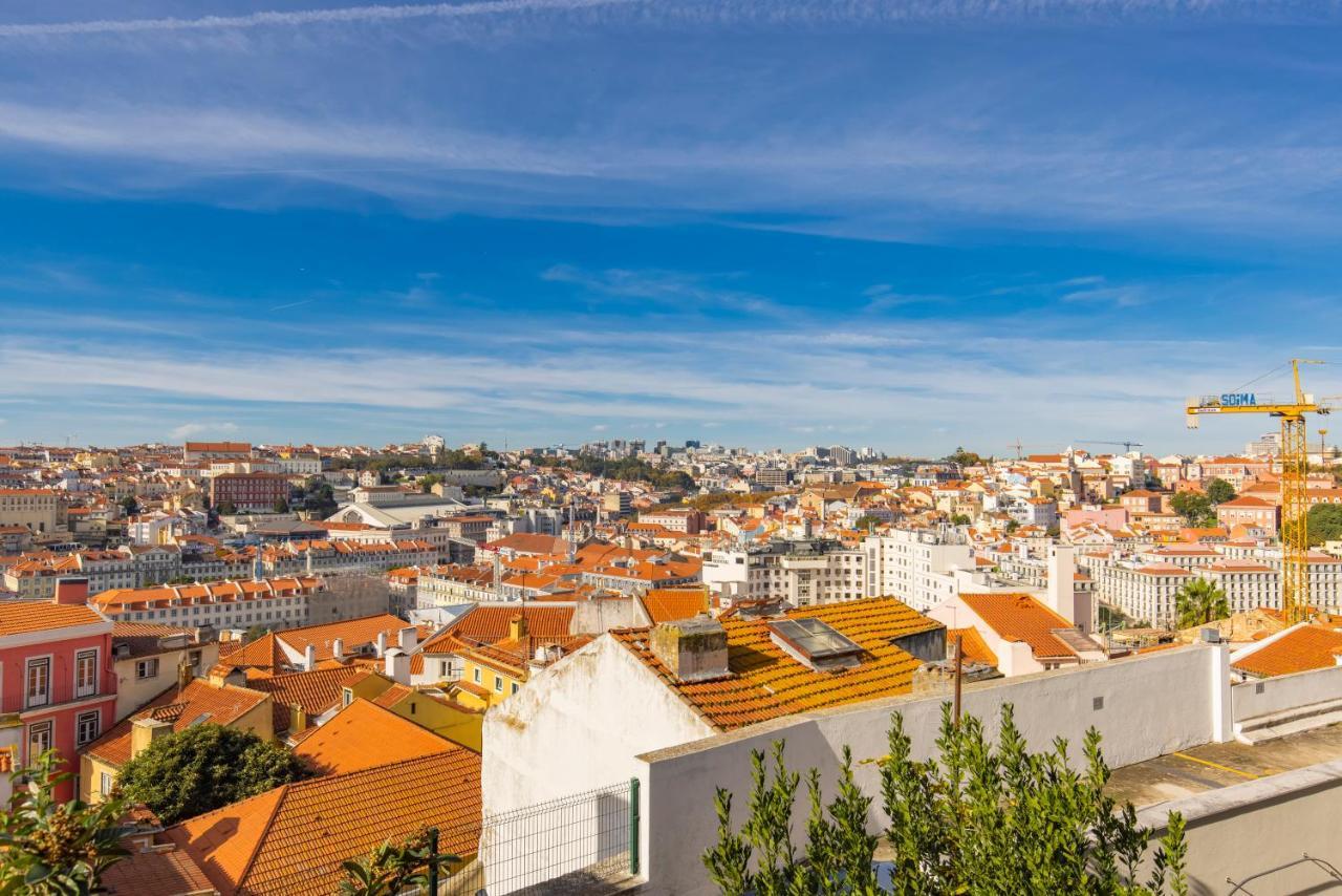 Castelo Design Aparment W/ Balcony & Super View By Lovelystay Lisboa Exteriör bild